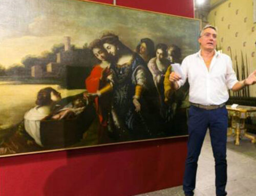 Opera Mosè salvato dalle acque in prestito temporaneo al Museo Civico Gaetano Filangieri