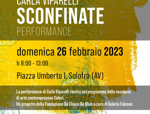 “SCONFINATE”. Performance di Carla Viparelli