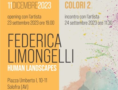 Comunicato stampa: Inaugurazione di COLORI 2 con la mostra Human Landscapes di Federica Limongelli